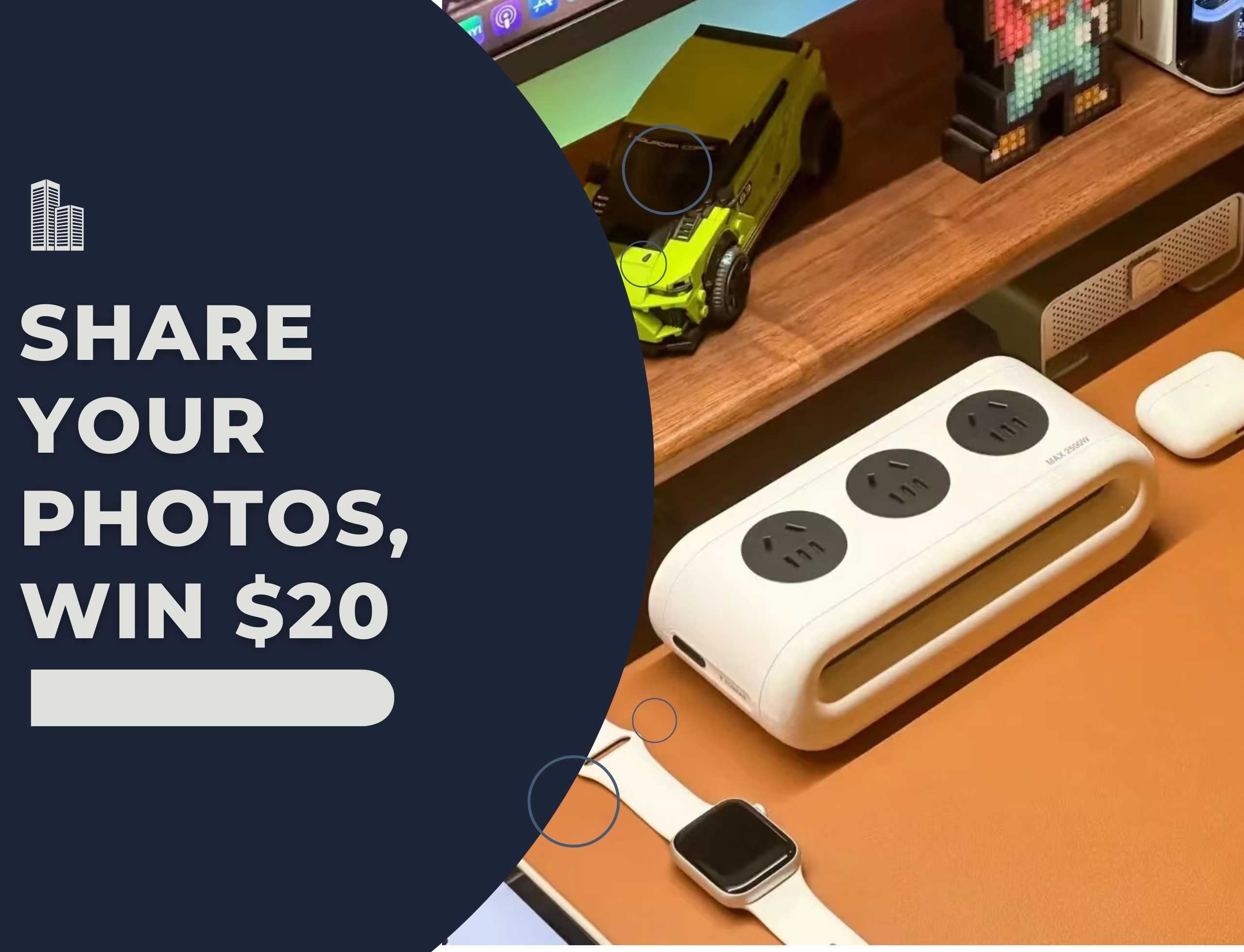 iSwift PowerCloud desktop charging station