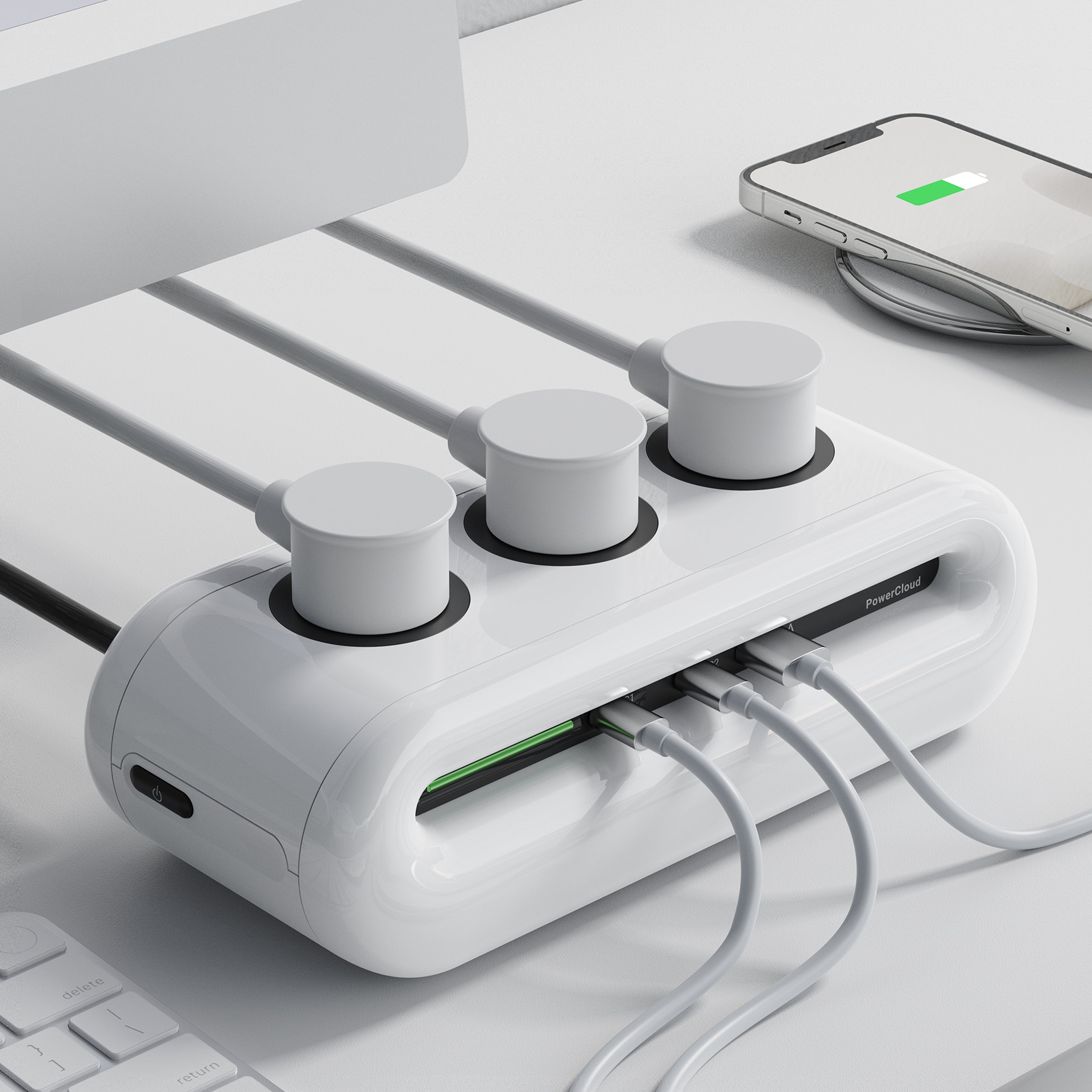 iswift PowerCloud charging station & power strip