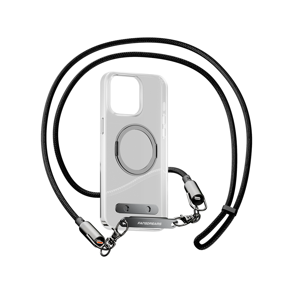 FlipZip Magnetic Quick-Release Everyday Carry Phone Case Lanyard Mount System
