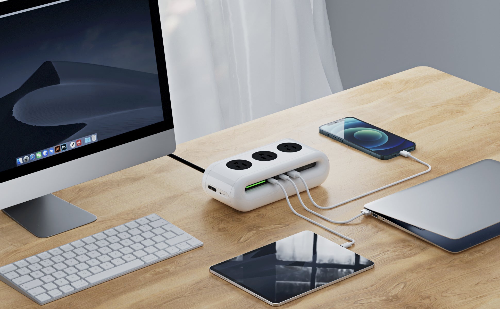iswift PowerCloud charging station & power strip