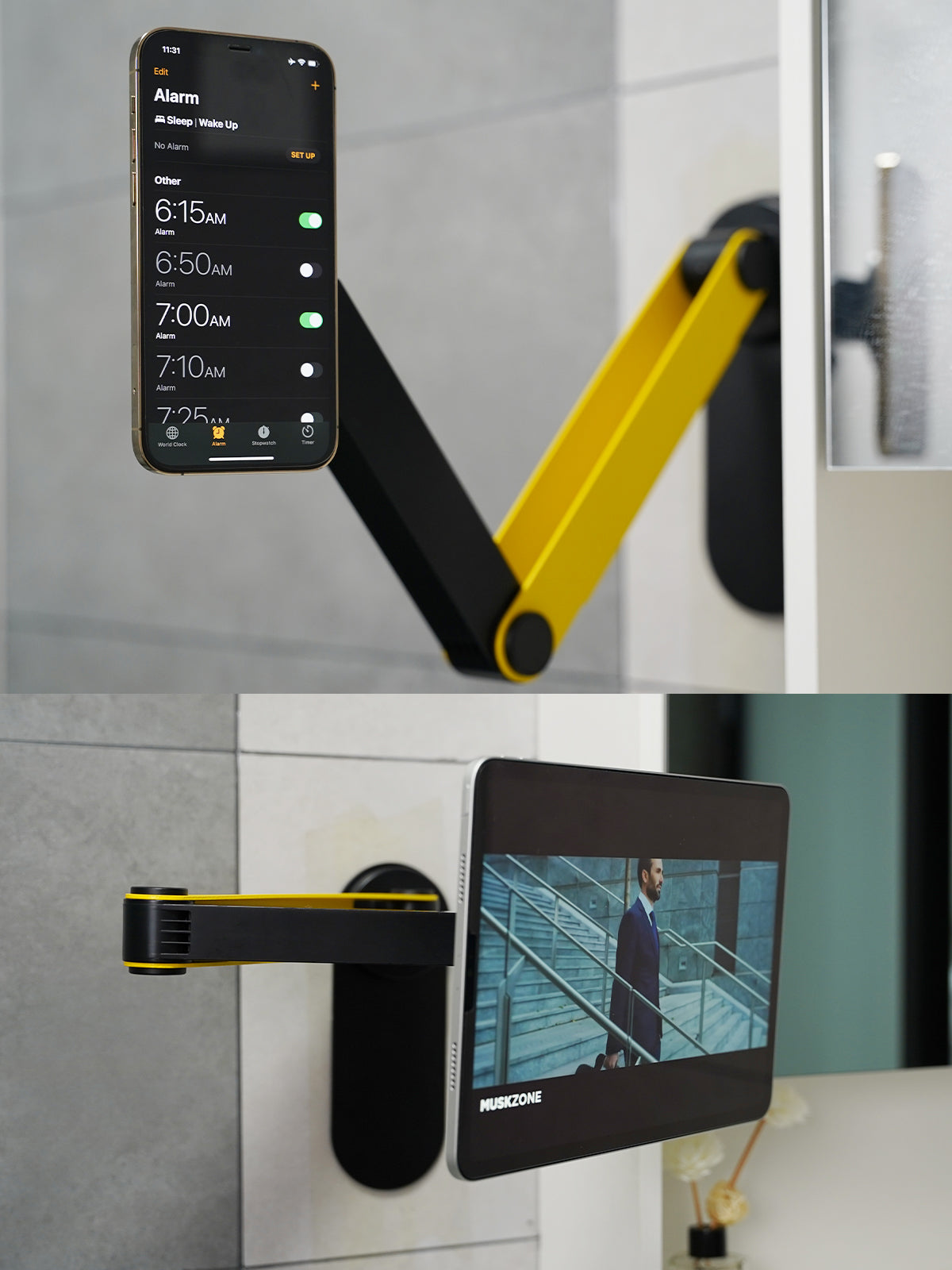 iSwift RoboArm Adjustable Magnetic Phone and Tablet Holder