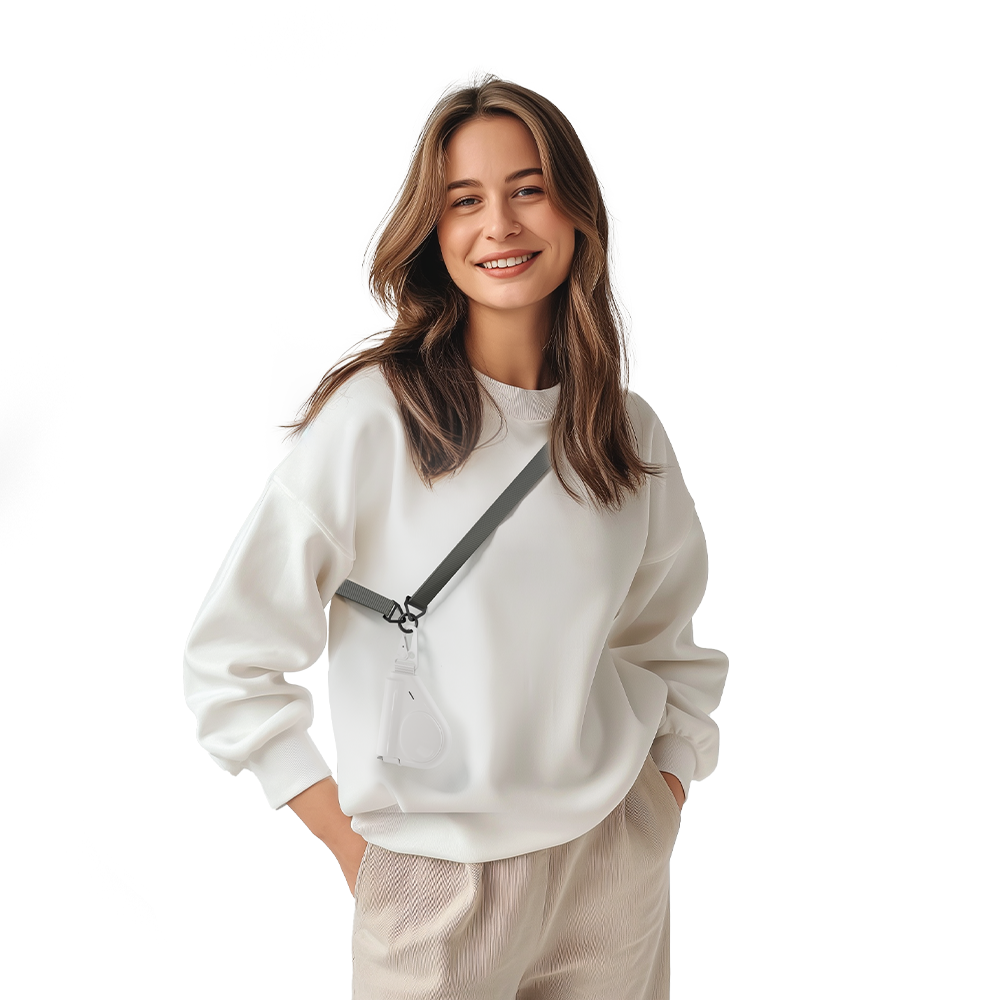 Porcelain White MChaos 5000mAh Wearable Power Bank