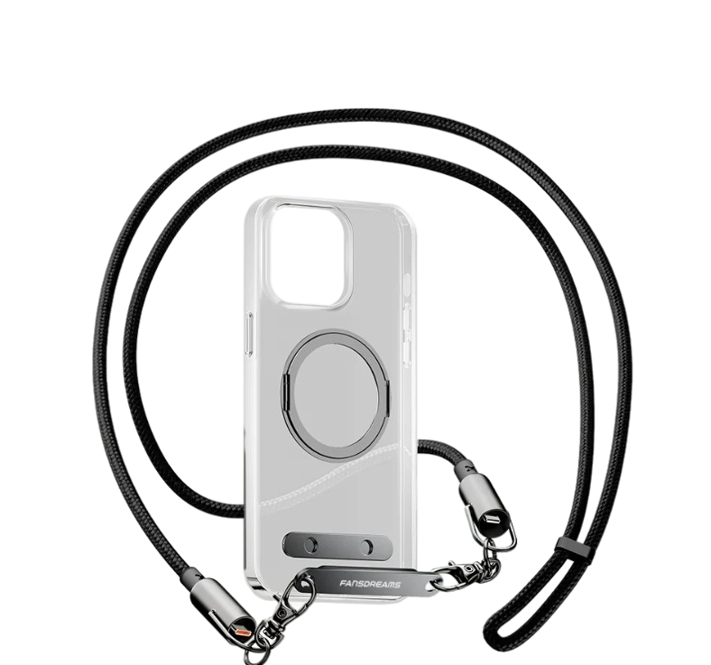 FlipZip Magnetic Quick-Release Everyday Carry Phone Case Lanyard Mount System