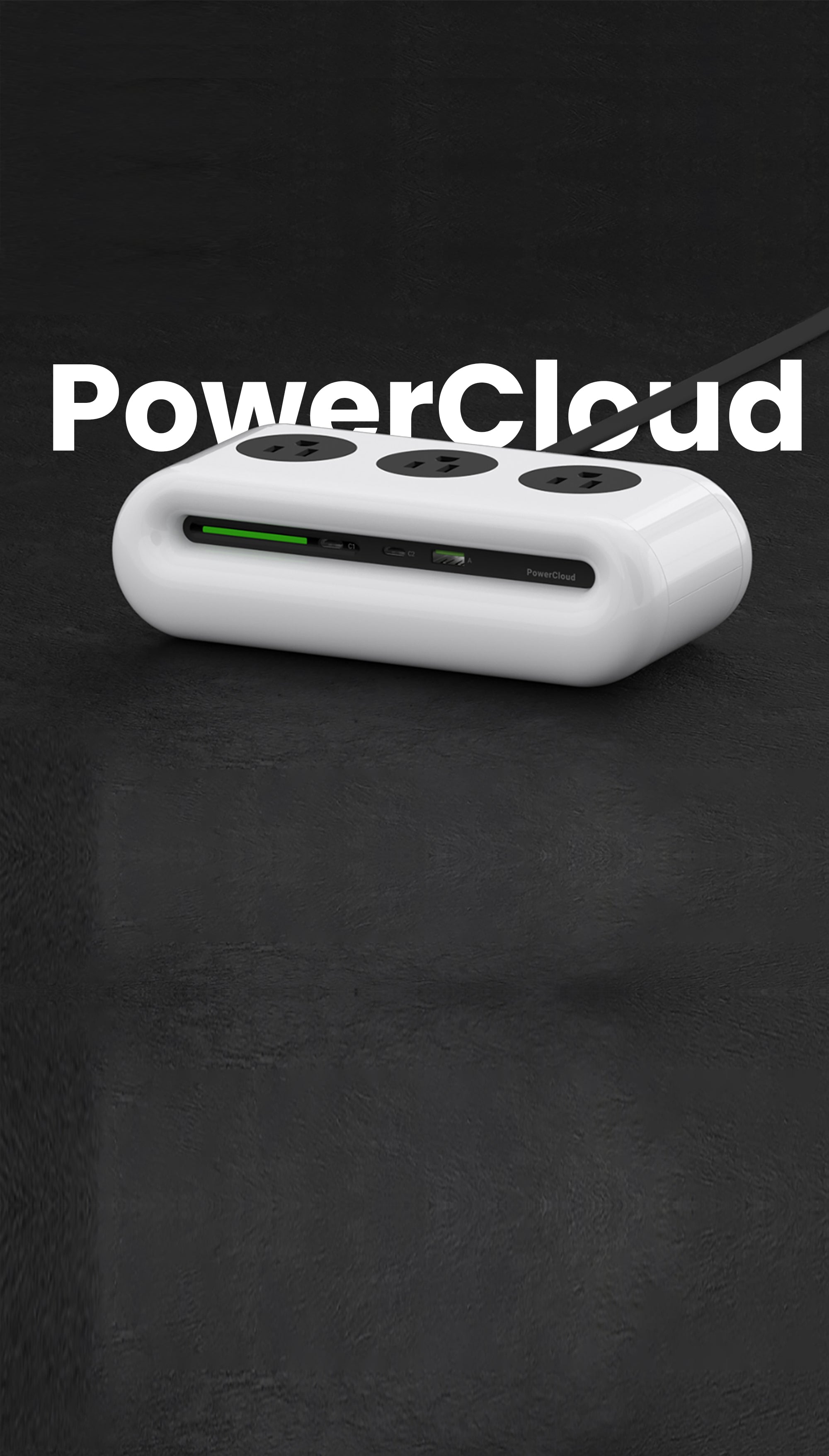 iSwift PowerCloud charging station power strip