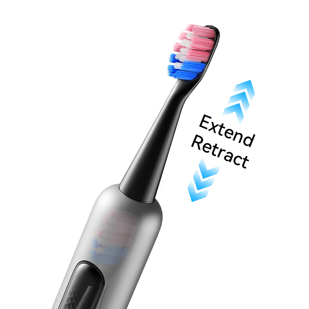 FansDreams FlexBrush Sonic Electric Toothbrush with Adjustable Brush Head