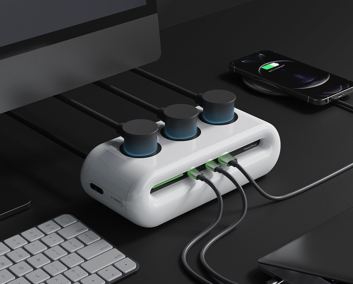 iSwift PowerCloud charging station & power strip