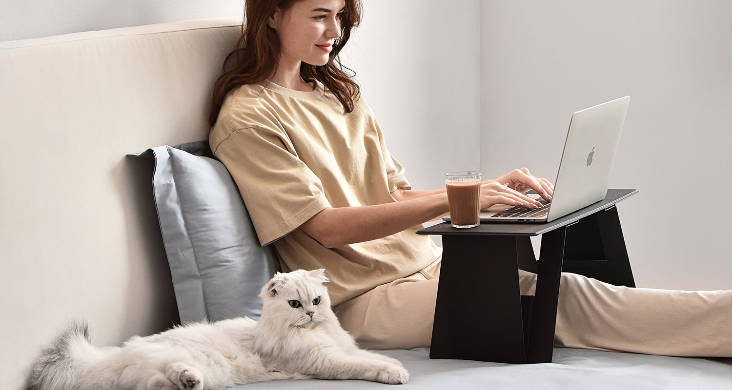 Pi Lap Desk | Portable, Comfortable Workspace for Laptops & Tablets
