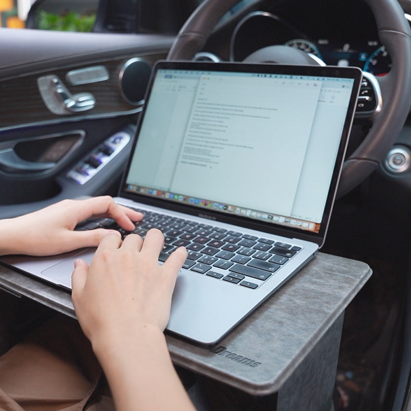 Laptop deals table car