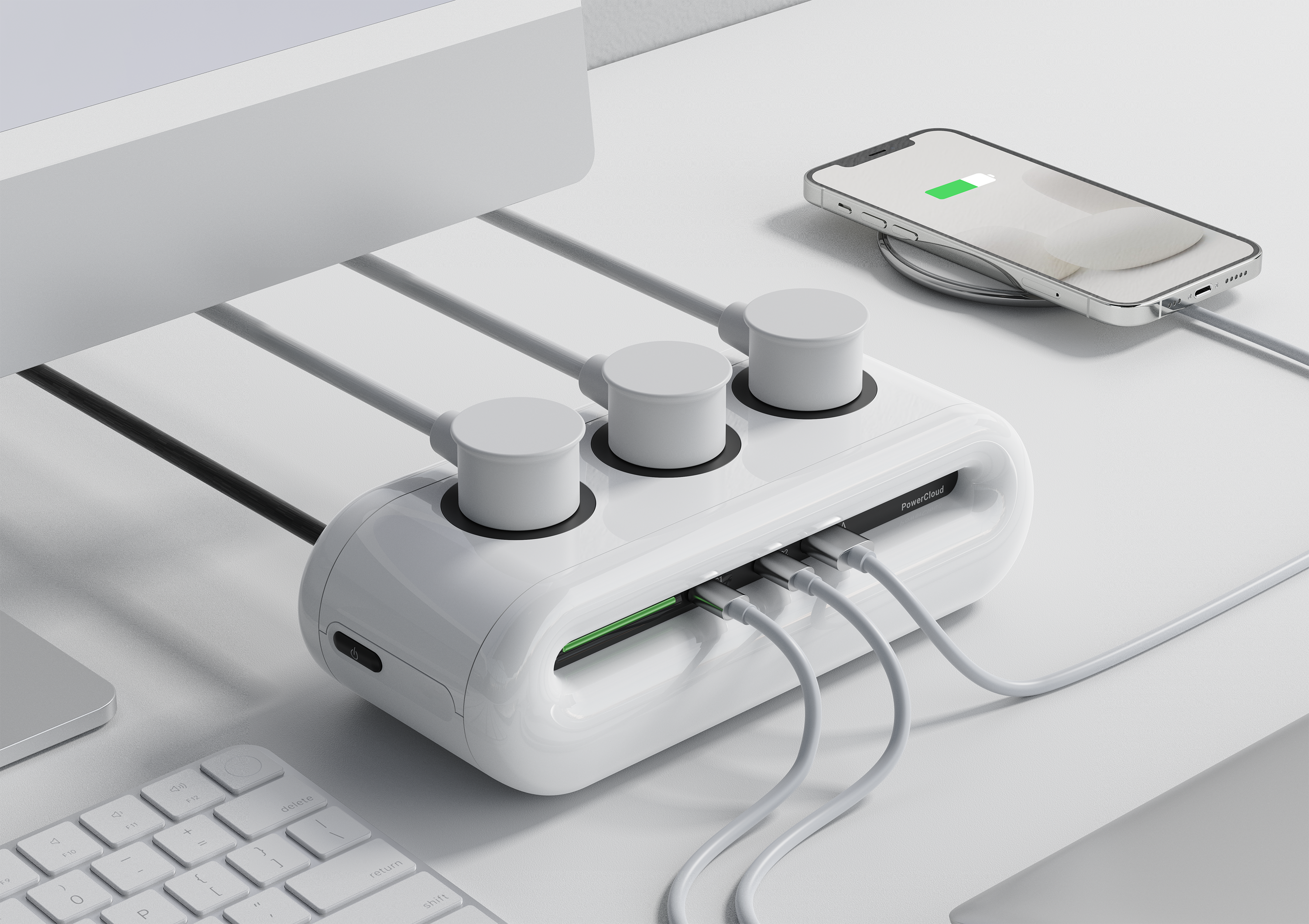 iswift PowerCloud charging station & power strip