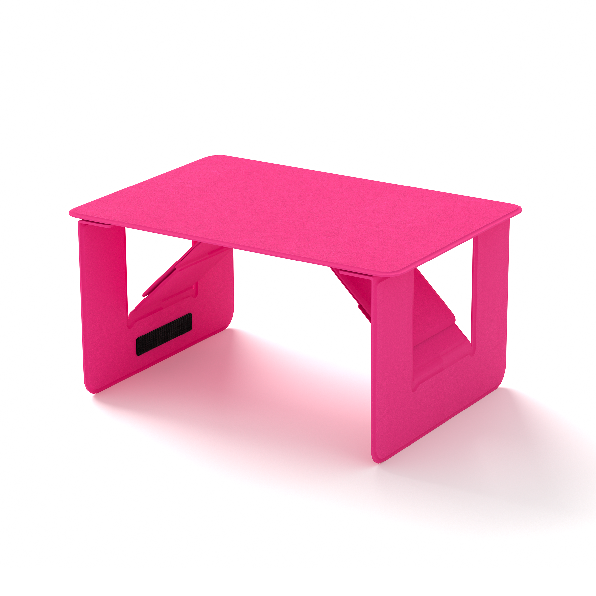 Pink M laptop desk